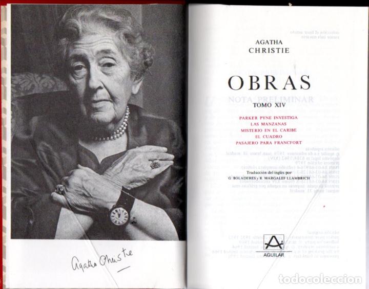 Libros de segunda mano: AGATHA CHRISTIE : OBRAS 14 (AGUILAR LINCE ASTUTO, 1979)