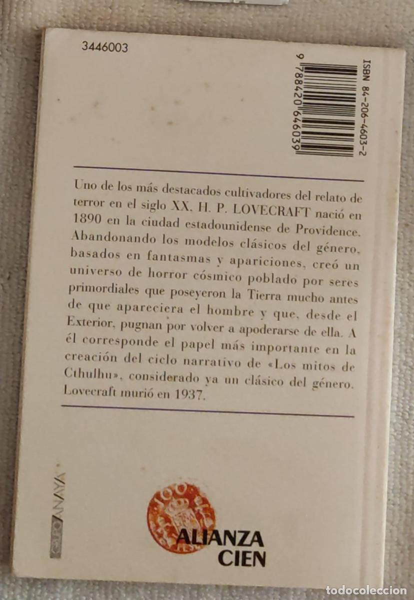 Libros de segunda mano: EL HORROR DE DUNWICH. - Foto 2