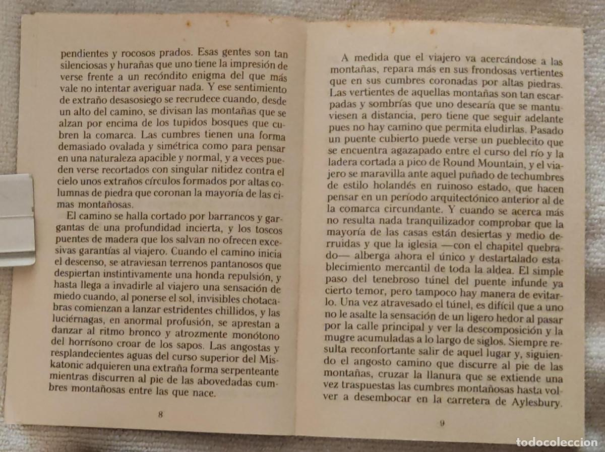 Libros de segunda mano: EL HORROR DE DUNWICH. - Foto 4