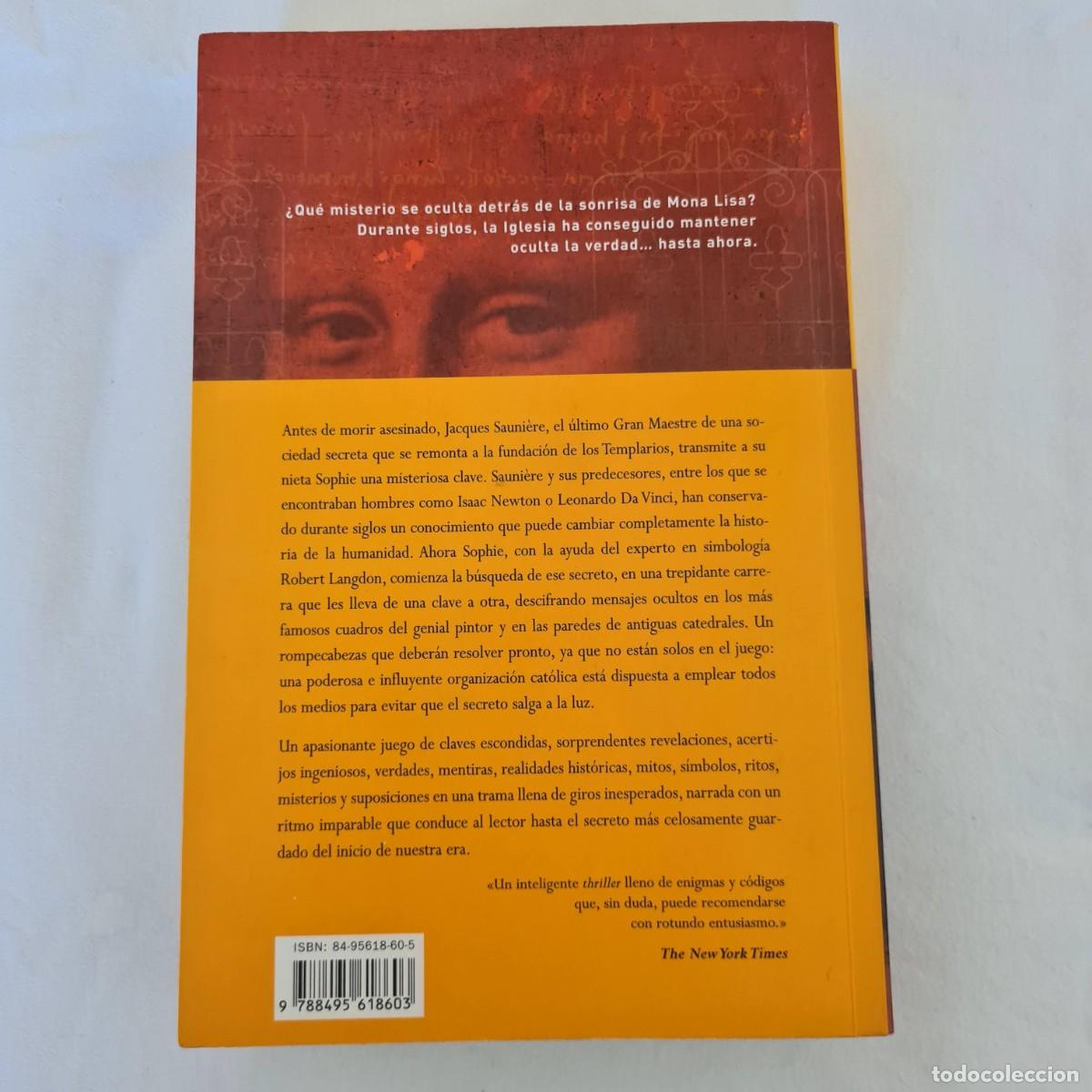 Libros de segunda mano: El C&oacute;digo da Vinci. Dan Brown - Foto 2