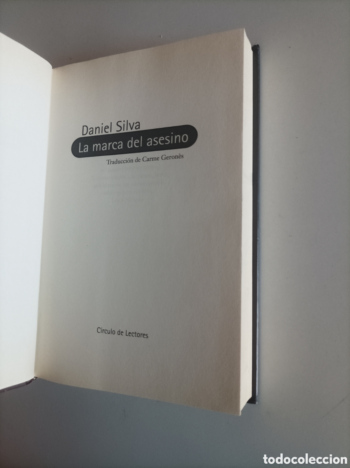 Libros de segunda mano: La marca del asesino / Daniel Silva - Foto 3