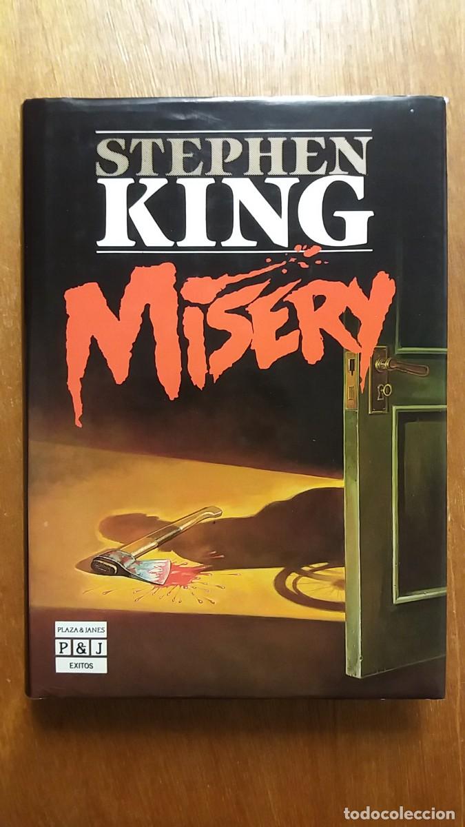 Second hand books: MISERY, STEPHEN KING, PLAZA & JANES, TAPA DURA, 1992
