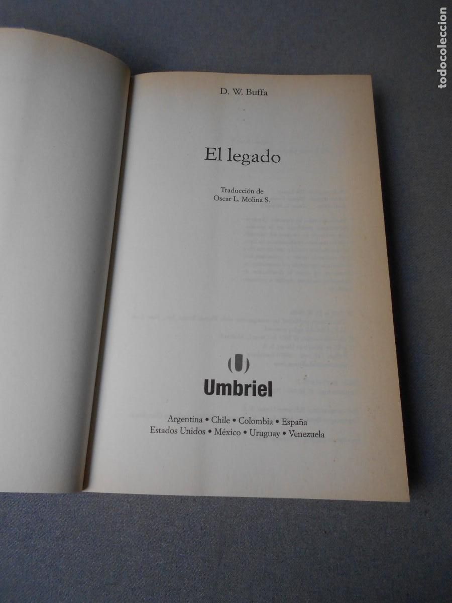 Libros de segunda mano: EL LEGADO - Foto 3