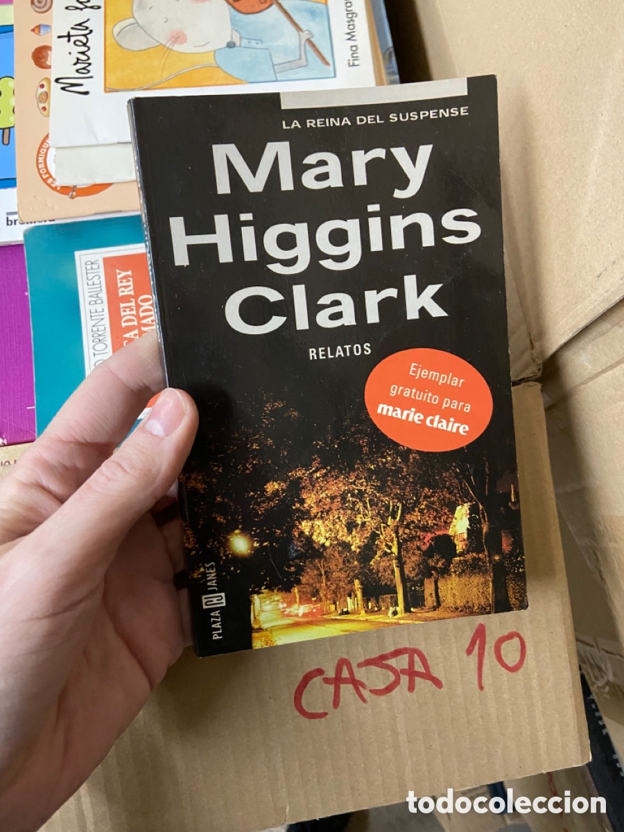 Libros de segunda mano: Caja10 Mary Higgins Clark RELATOS