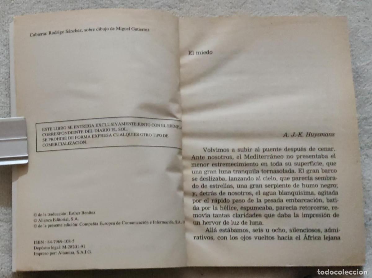 Libros de segunda mano: EL MIEDO. - Foto 3