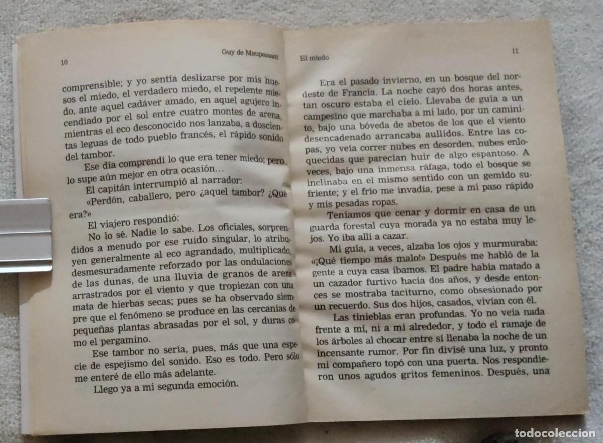 Libros de segunda mano: EL MIEDO. - Foto 4