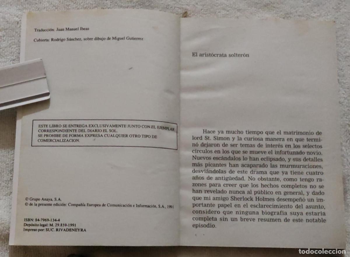 Libros de segunda mano: EL ARIST&Oacute;CRATA SOLTER&Oacute;N. - Foto 3