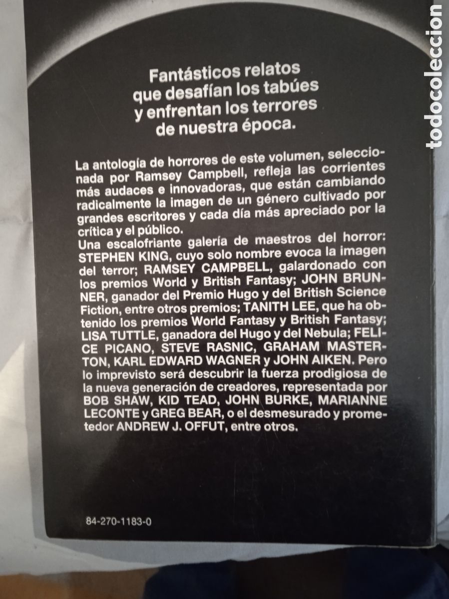 Libros de segunda mano: Horror 3. Stephen King y otros. - Foto 3