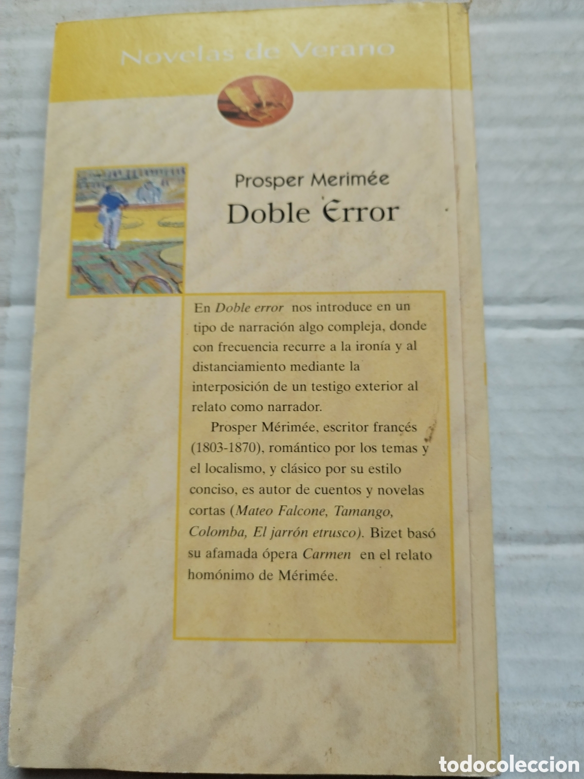 Libros de segunda mano: DOBLE ERROR/PROSPER MERIMEE - Foto 3
