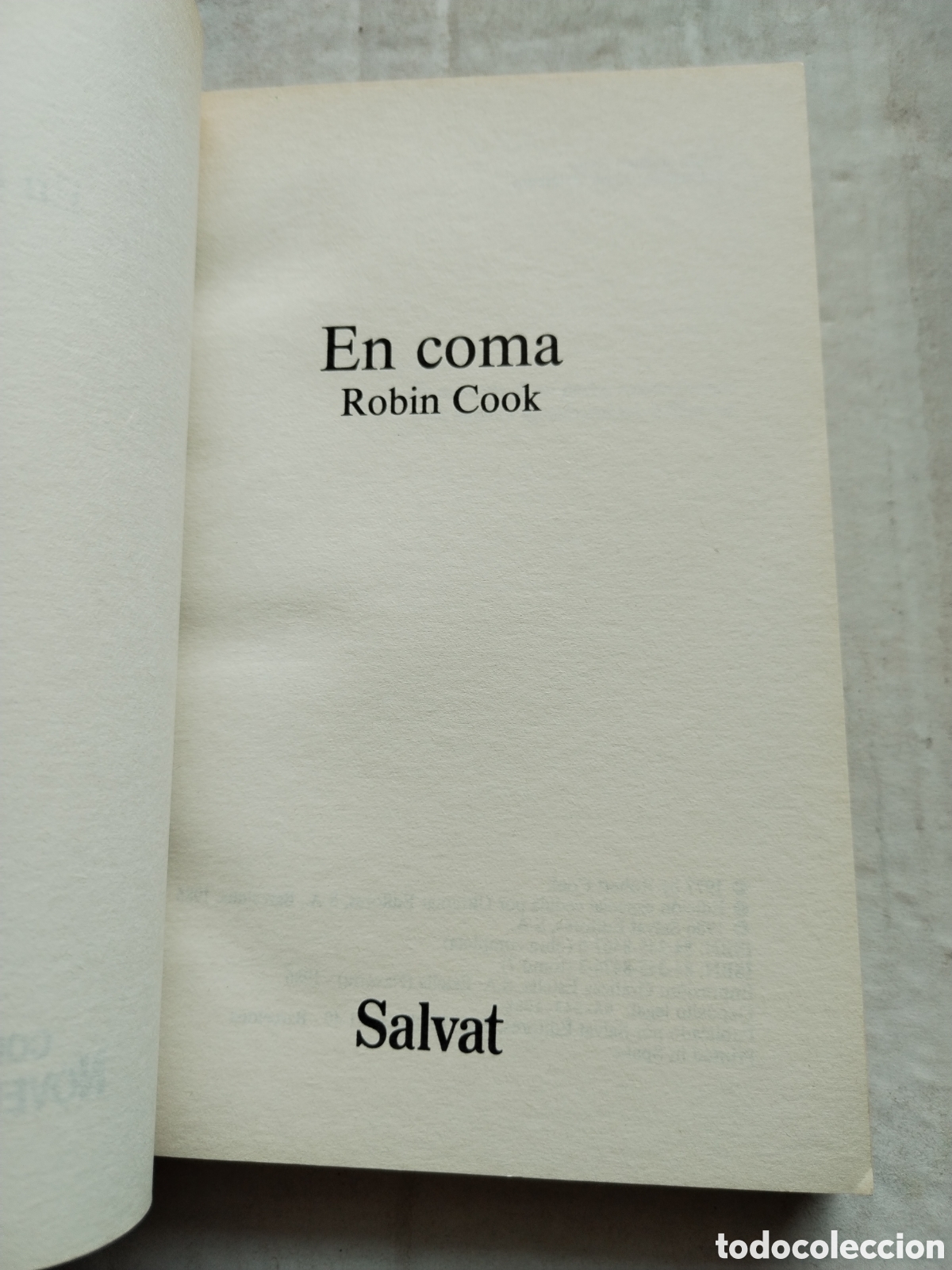Libros de segunda mano: EN COMA/ROBIN COOK - Foto 2
