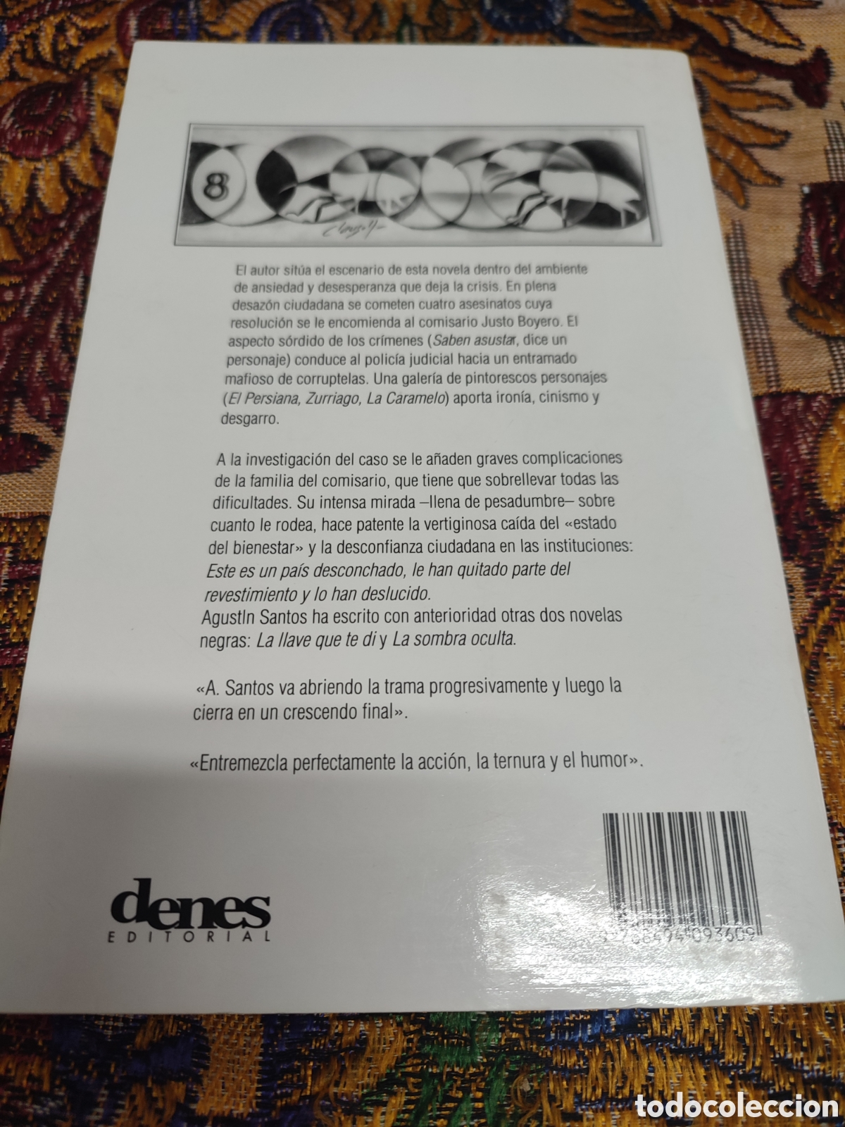 Libros de segunda mano: El c&iacute;rculo octavo Agust&iacute;n Santos - Foto 3