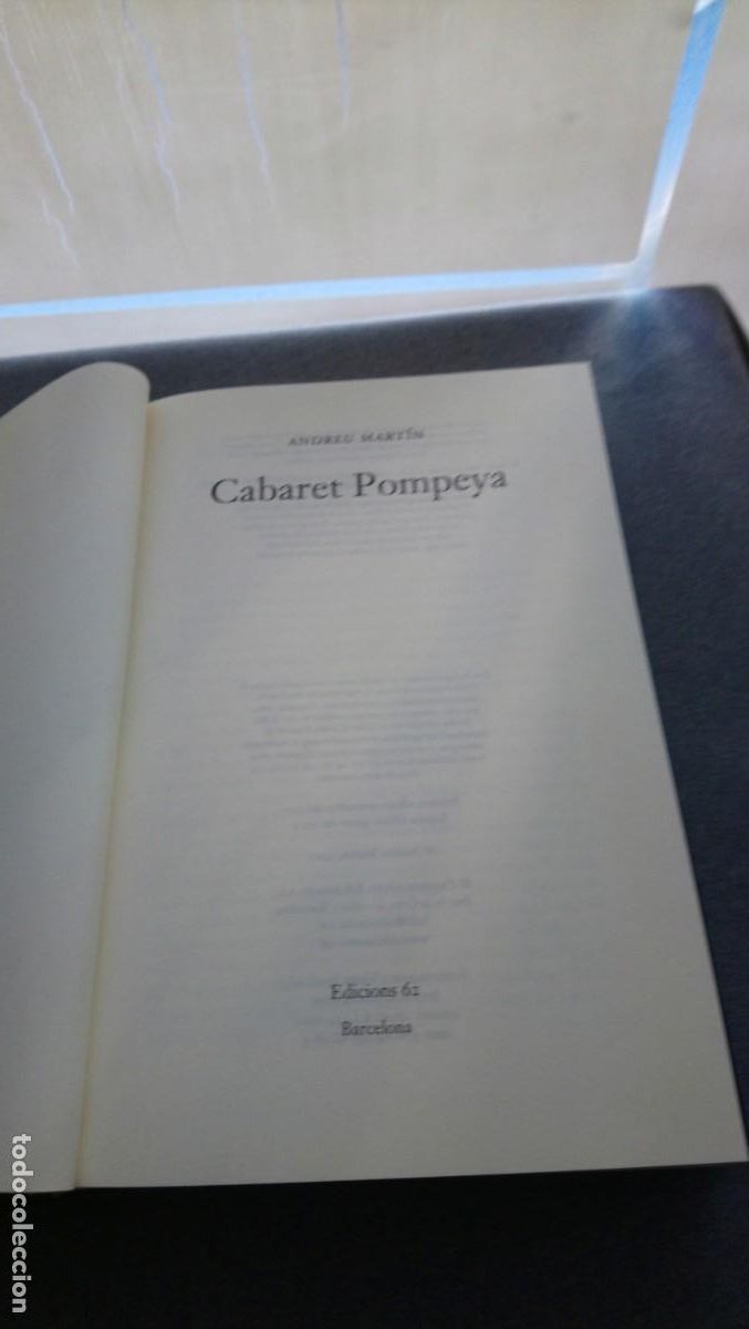 Libros de segunda mano: CABARET POMPEYA - Foto 2