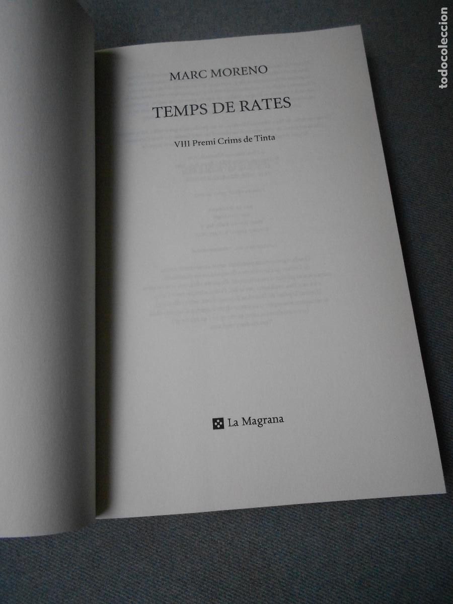 Libros de segunda mano: TEMPS DE RATES. - Foto 4