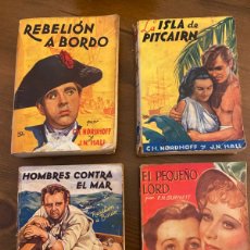 Libros de segunda mano: LOTE DE 4 FAMOSAS NOVELAS EDITORIAL EL MOLINO 1944. Lote 396638429