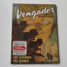 Libros de segunda mano: EL VENGADOR LOS CUERNOS DEL DIABLO. Lote 398259229