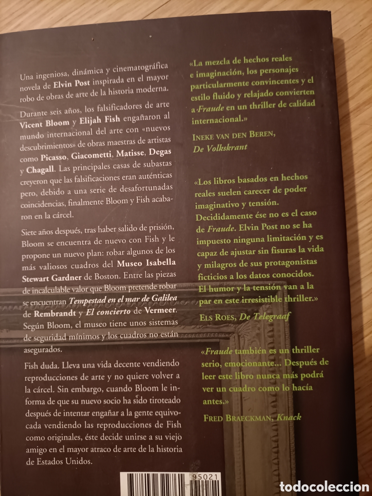 Libros de segunda mano: Fraude. Elvin Post. Alea. - Foto 2