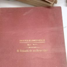 Libros de segunda mano: EL TRIUNFO DE UN DETECTIVE. MARC MARIO. RAMÓN SOPENA, EDITOR. BARCELONA.. Lote 400212979