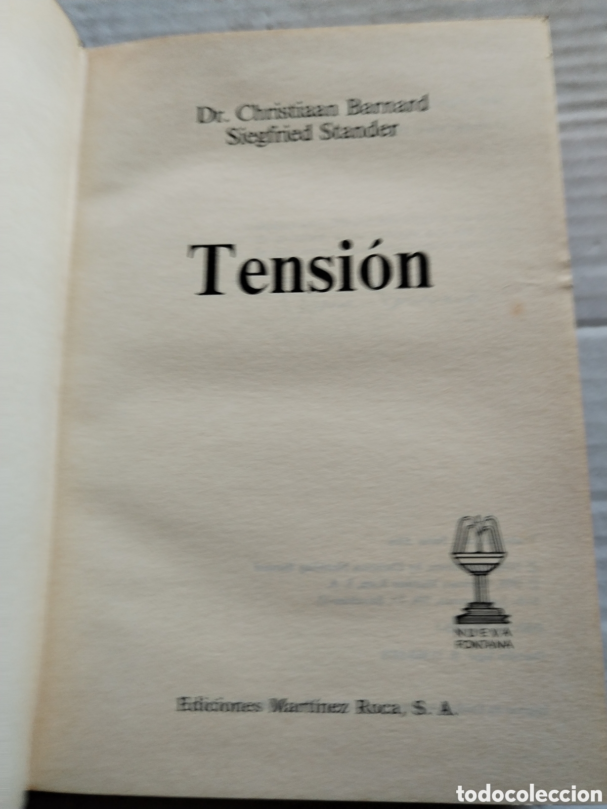 Libros de segunda mano: TENSI&Oacute;N/VV.AA. - Foto 3