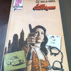 Libros de segunda mano: UN PANAL DE RICA MIEL. LOU CARRIGAN. COL. SERVICIO SECRETO, 1.734. BRUGUERA. LITERACOMIC.. Lote 402434039