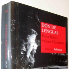 Libros de segunda mano: (S1) - DON DE LENGUAS - ROSA RIBAS Y SABINE HOFMANN. Lote 402450644