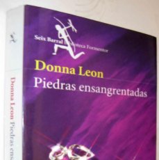 Libros de segunda mano: (S1) - PIEDRAS ENSANGRENTADAS - DONNA LEON. Lote 403010084