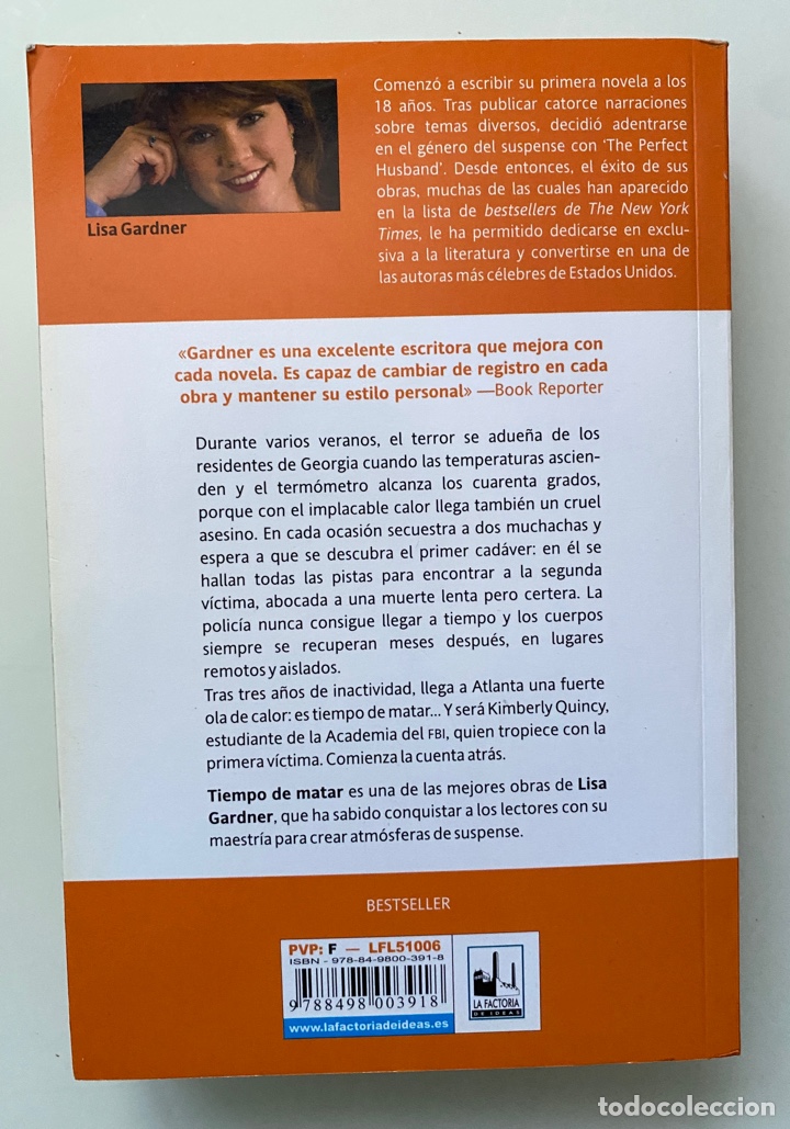 Libros de segunda mano: Tiempo de matar - GARDNER, Lisa - Foto 2