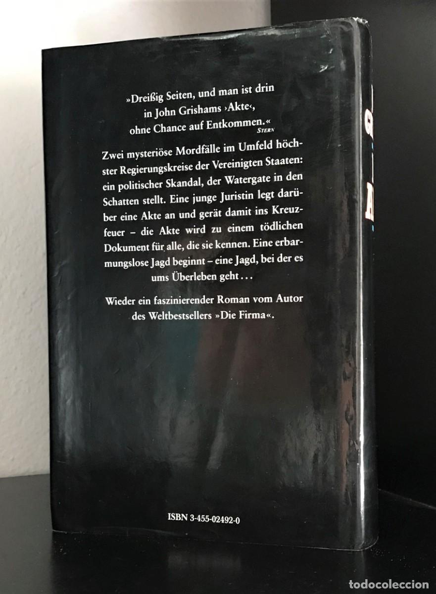 Libros de segunda mano: Die Akte de John Grisham - Foto 2
