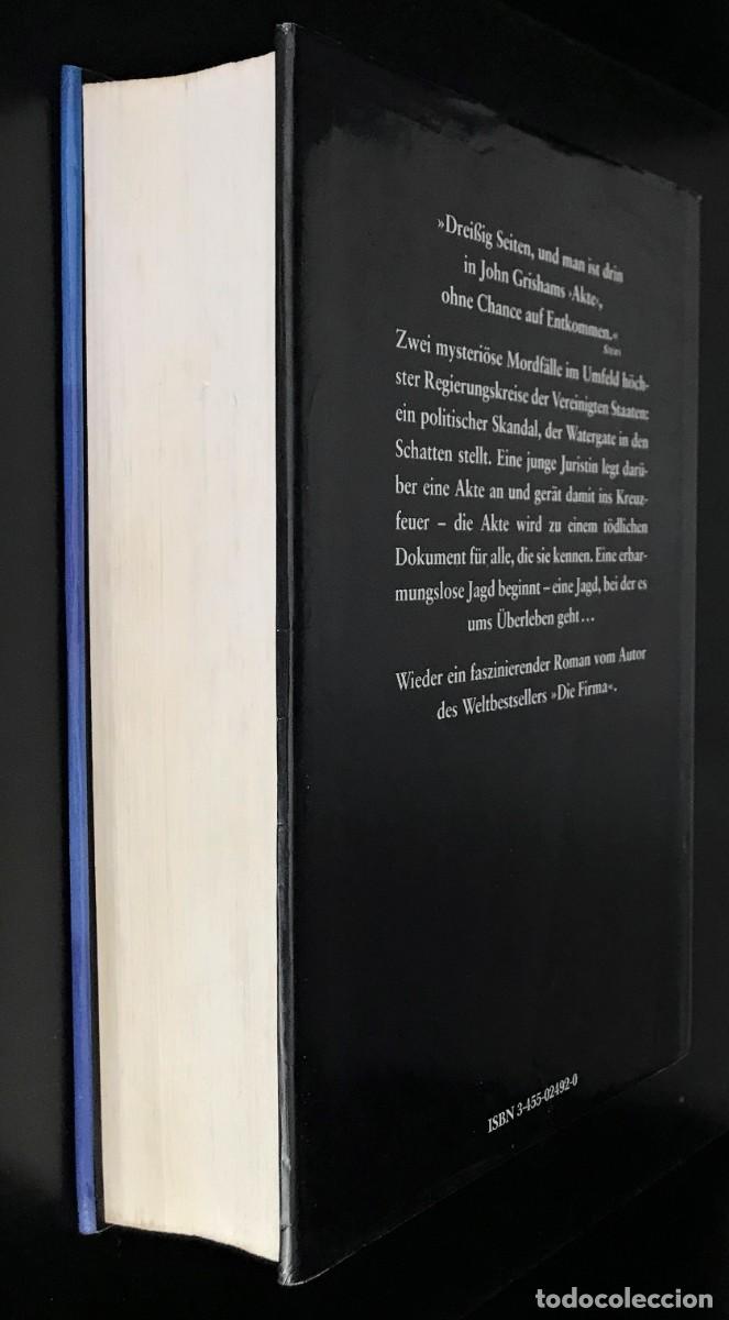 Libros de segunda mano: Die Akte de John Grisham - Foto 4