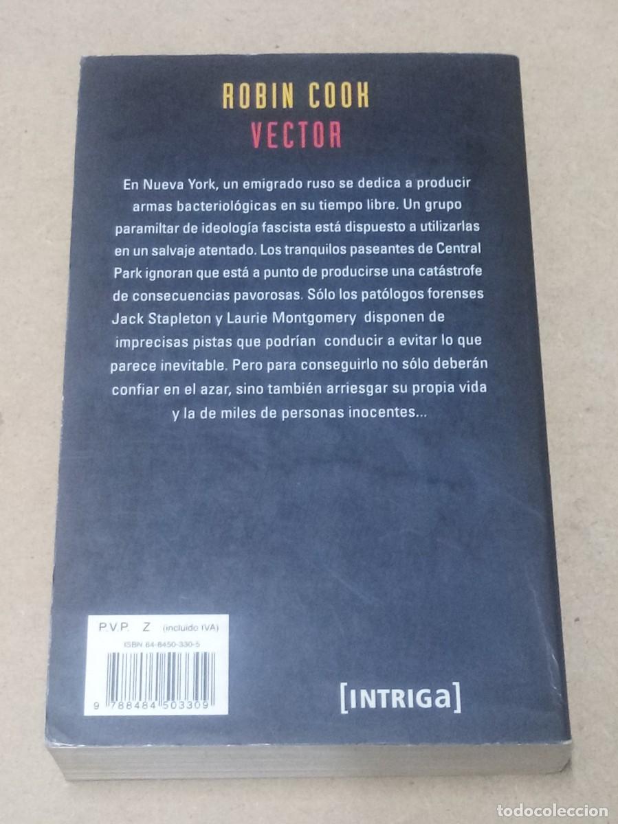 Libros de segunda mano: Vector - Robin Cook - Foto 2