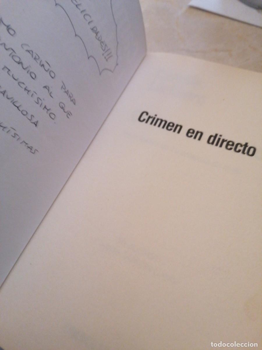 Libros de segunda mano: CRIMEN EN DIRECTO - Foto 4