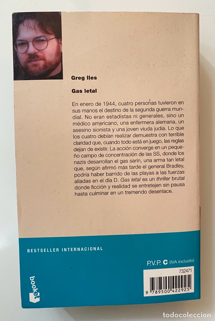 Libros de segunda mano: Gas letal - ILES, Greg - Foto 2