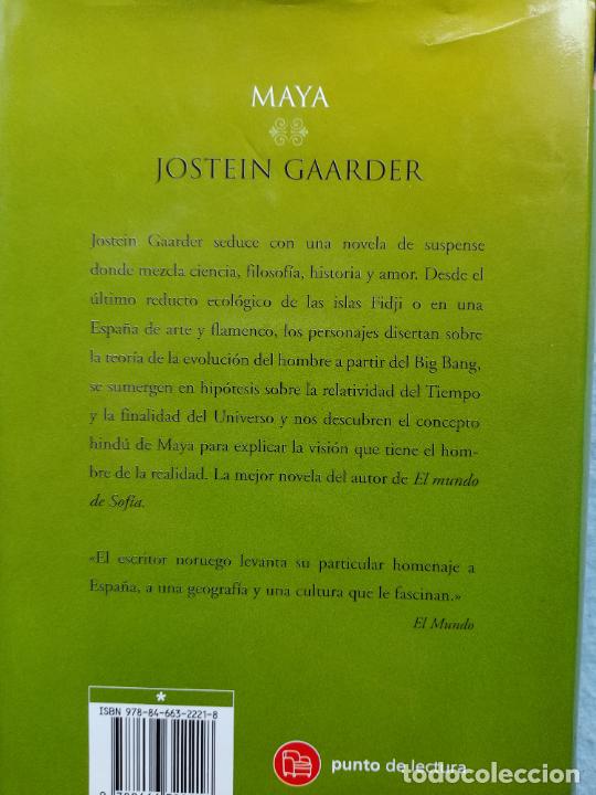 Libros de segunda mano: Maya. Jostein Gaarner. - Foto 9