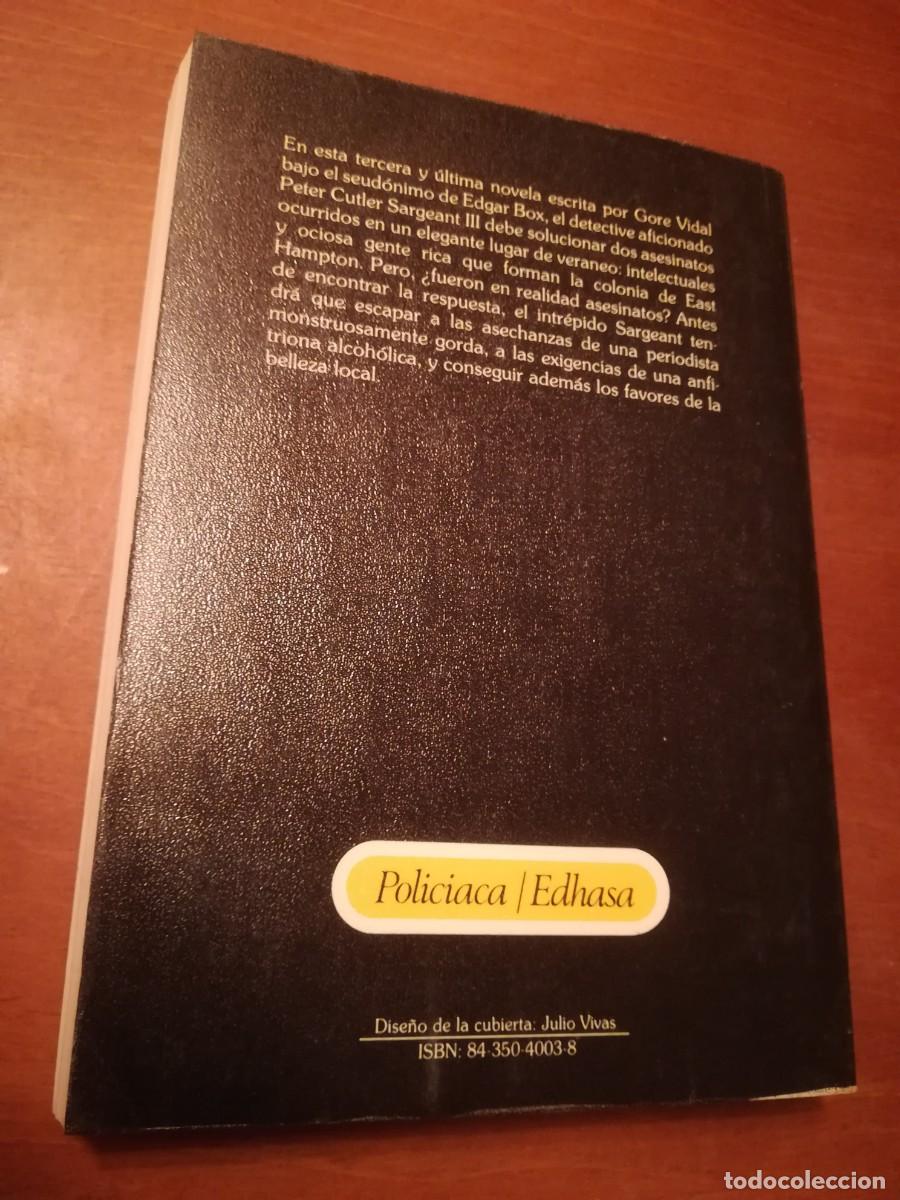 Libros de segunda mano: MUERTE IMPROVISADA / EDGAR BOX / CONS479 / EDHASA - Foto 7