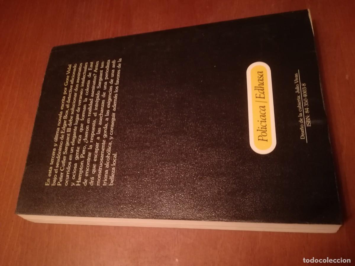 Libros de segunda mano: MUERTE IMPROVISADA / EDGAR BOX / CONS479 / EDHASA - Foto 8