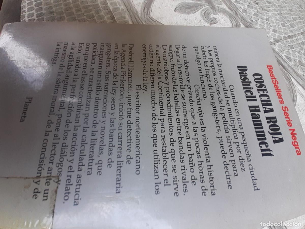 Libros de segunda mano: Cosecha roja. Dashiell Hammett. - Foto 2