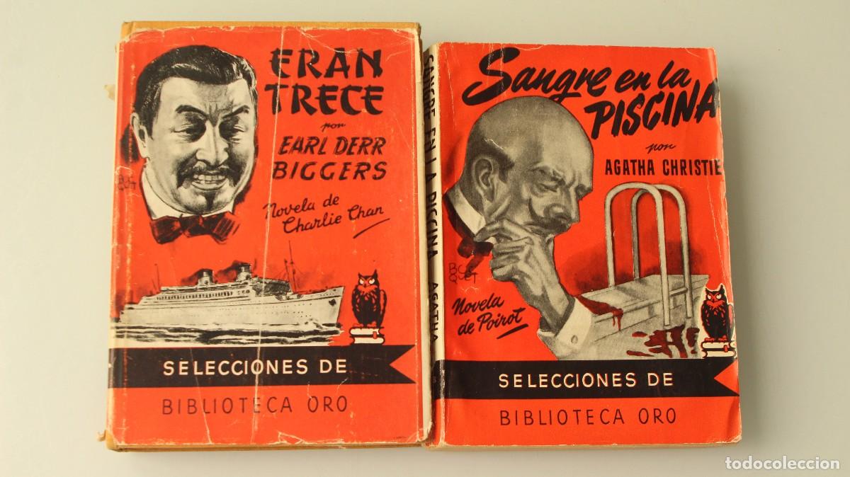 Libros de segunda mano: SELECCIONES DE BIBLIOTECA ORO AGATHA CHRISTIE EARL DERL BIGGERS