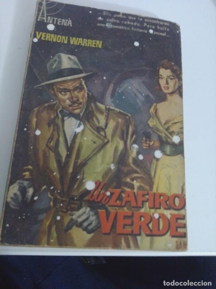 Libros de segunda mano: Un Zafiro Verde-Vernon Warren-Colecci&oacute;n Antena ediciones Cid 1&ordf;edici&oacute;n 1958