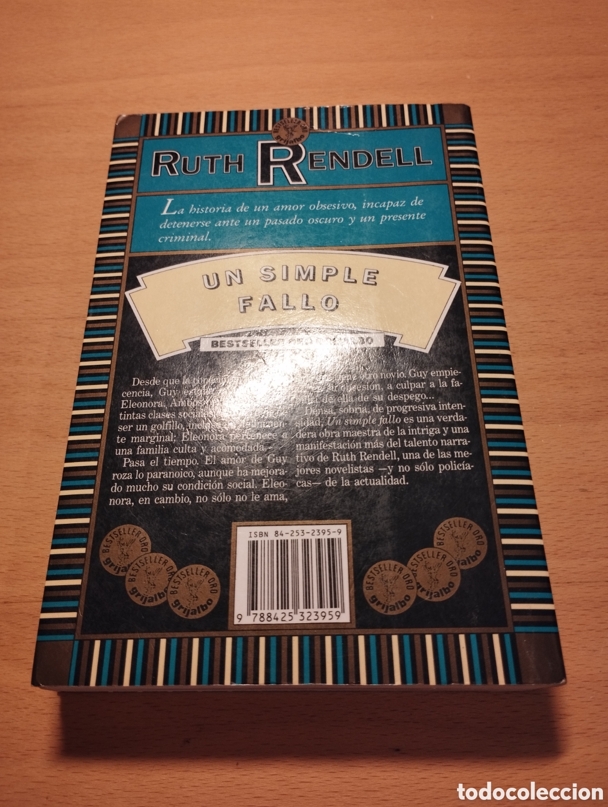 Libros de segunda mano: UN SIMPLE FALLO (RUTH RENDELL) - Foto 3