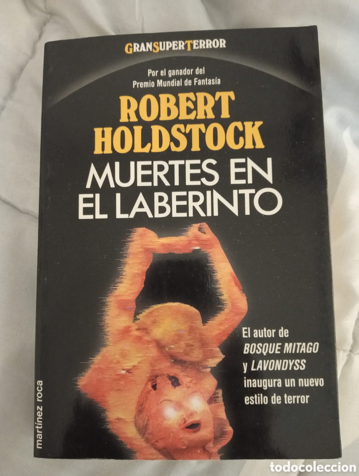 Libros de segunda mano: Muertes en el laberinto Robert Holdstock Gran super Terror