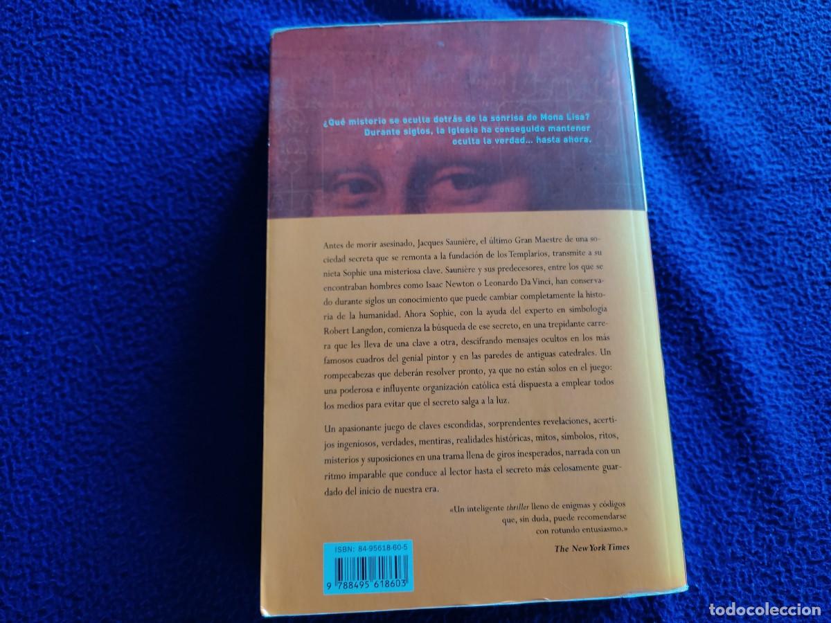 Libros de segunda mano: El C&oacute;digo da Vinci Dan Brown Ediciones Urano 2012 - Foto 2