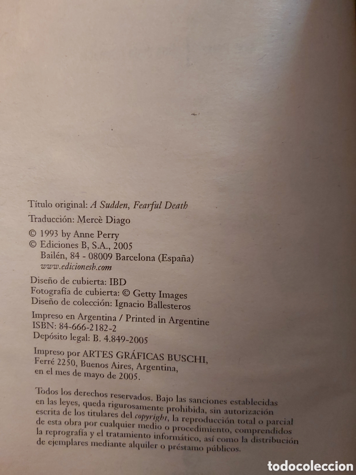 Libros de segunda mano: UNA DUDA RAZONABLE # ANNE PERRY # E. BYBLOS # 2005 - Foto 3