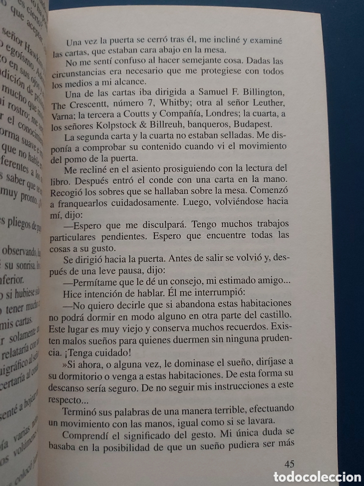 Libros de segunda mano: DRACULA # B. STOKER # E. M.E # 1994 - Foto 6