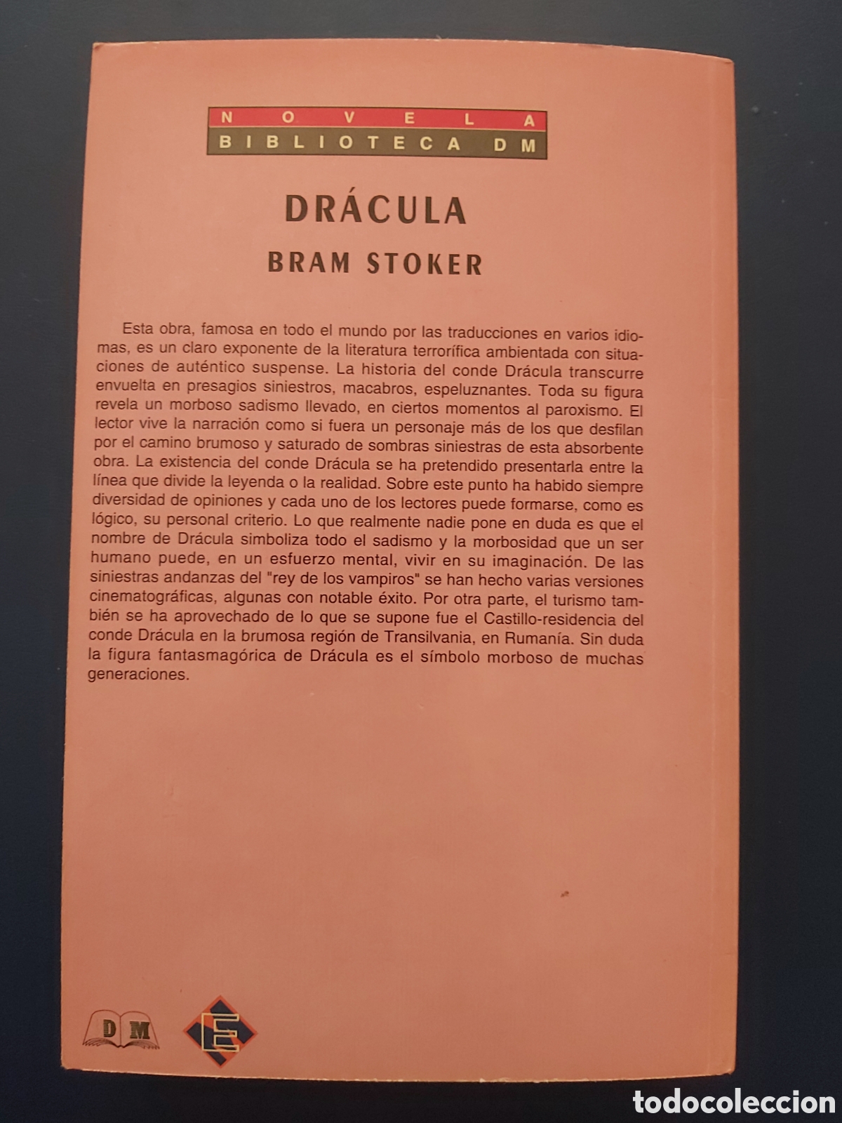 Libros de segunda mano: DRACULA # B. STOKER # E. M.E # 1994 - Foto 7