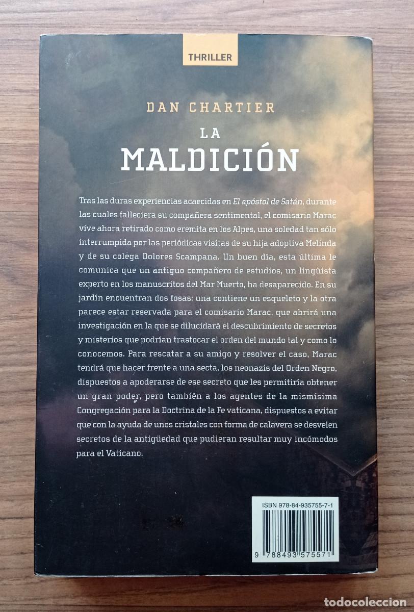 Libros de segunda mano: * LA MALDICION DE DAN CHARTIER (NUEVO) - Foto 3