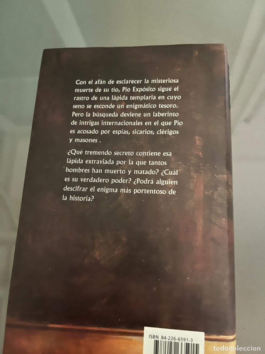 Libros de segunda mano: Libro &ldquo;La l&aacute;pida templar&iacute;a&rdquo; de Nicholas Wilcox. - Foto 2