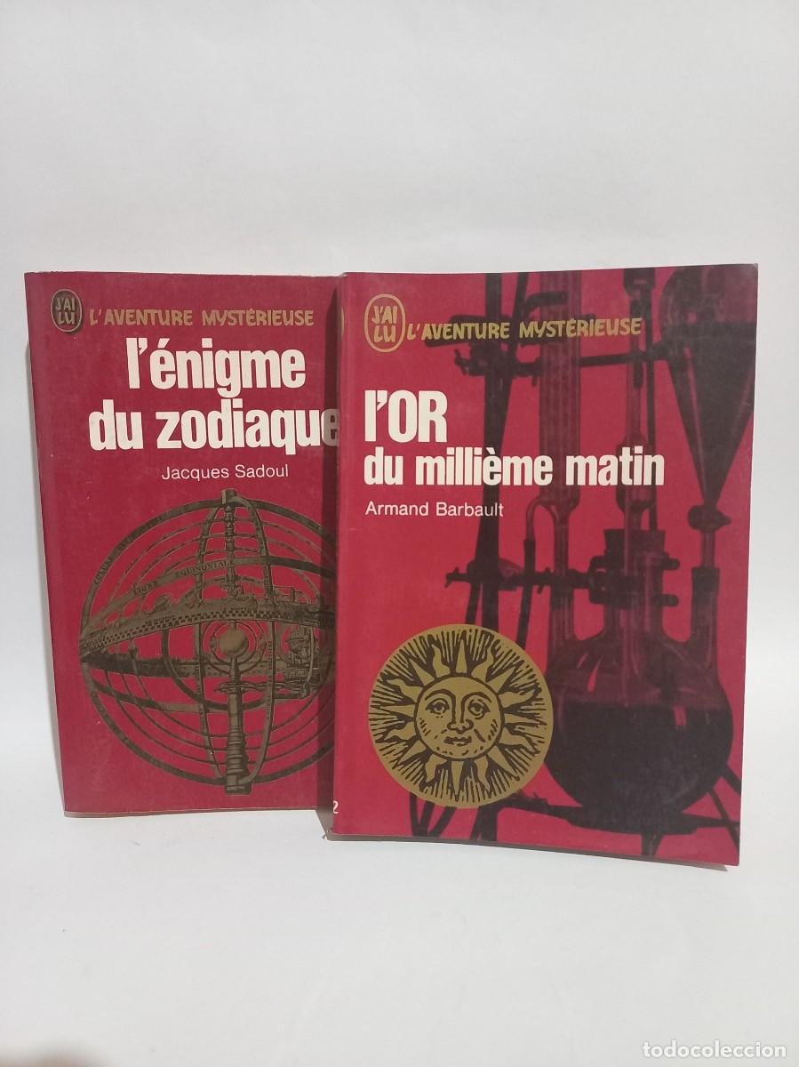Gebrauchte B&uuml;cher: I'Or du Milli&egrave;me Matin y I'&Eacute;nigme du Zodiaque 2 Tomos - 1972/1973