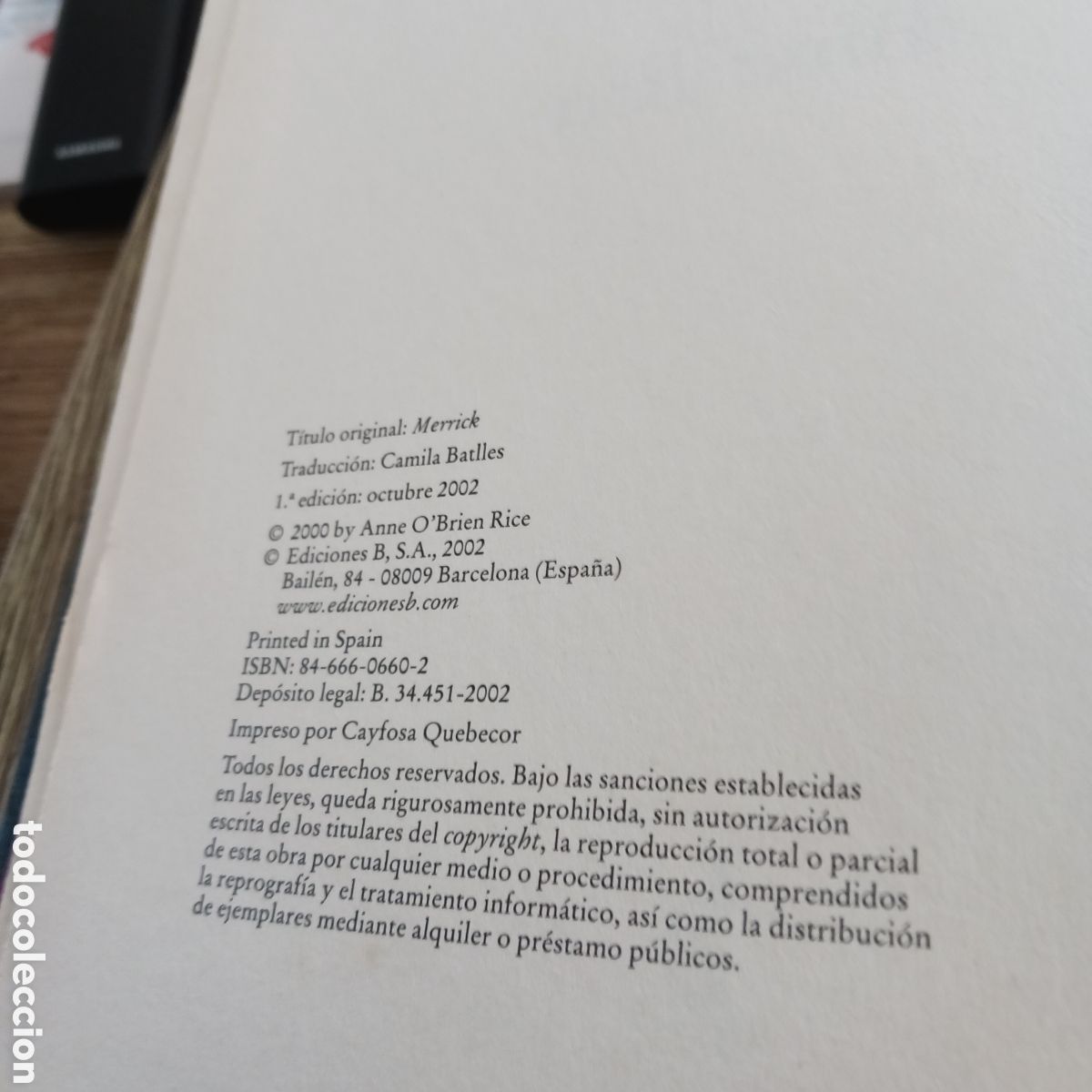 Libros de segunda mano: Merrick de Anne Rice - Foto 3