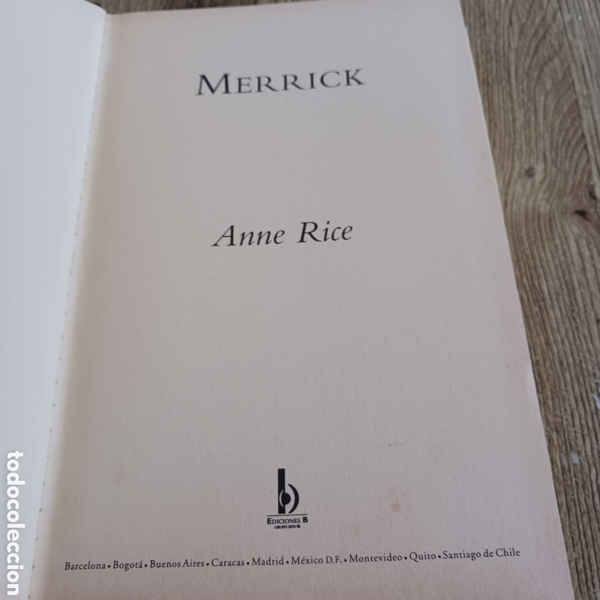 Libros de segunda mano: Merrick de Anne Rice - Foto 2