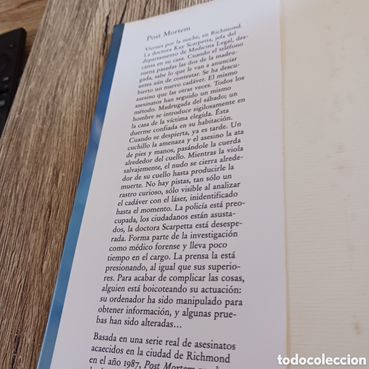 Libros de segunda mano: Post Mortem de Patricia D.Cornwell - Foto 6