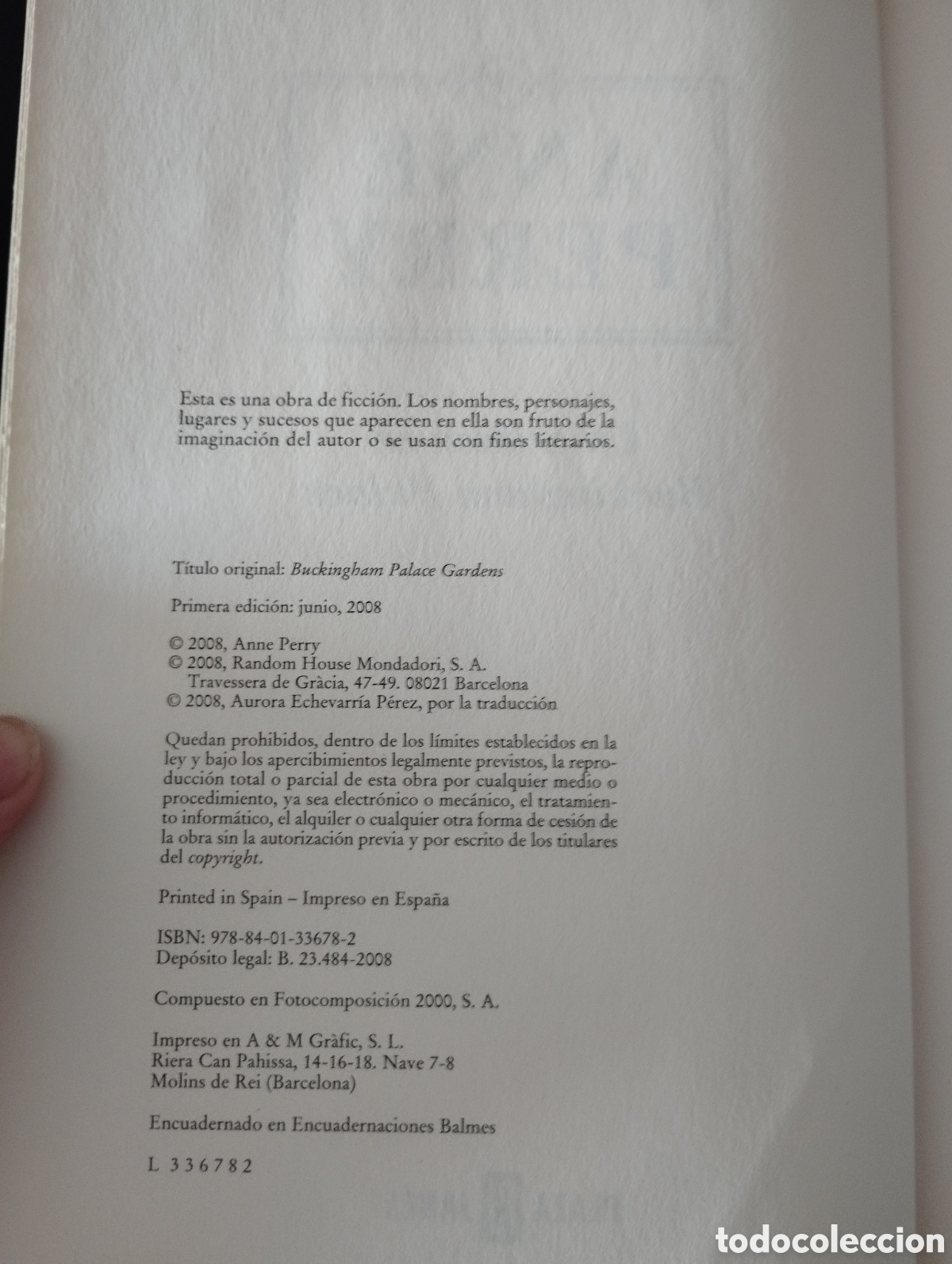 Libros de segunda mano: Novela de Anne Perry - Foto 4